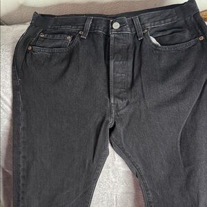 Levi's Charcoal Relaxed Jeans